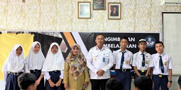 Generasi Muda Bersih Narkoba, Kalapas Labuhan Ruku Lakukan Penyuluhan di SMP Negeri 1 Tanjung Tiram.