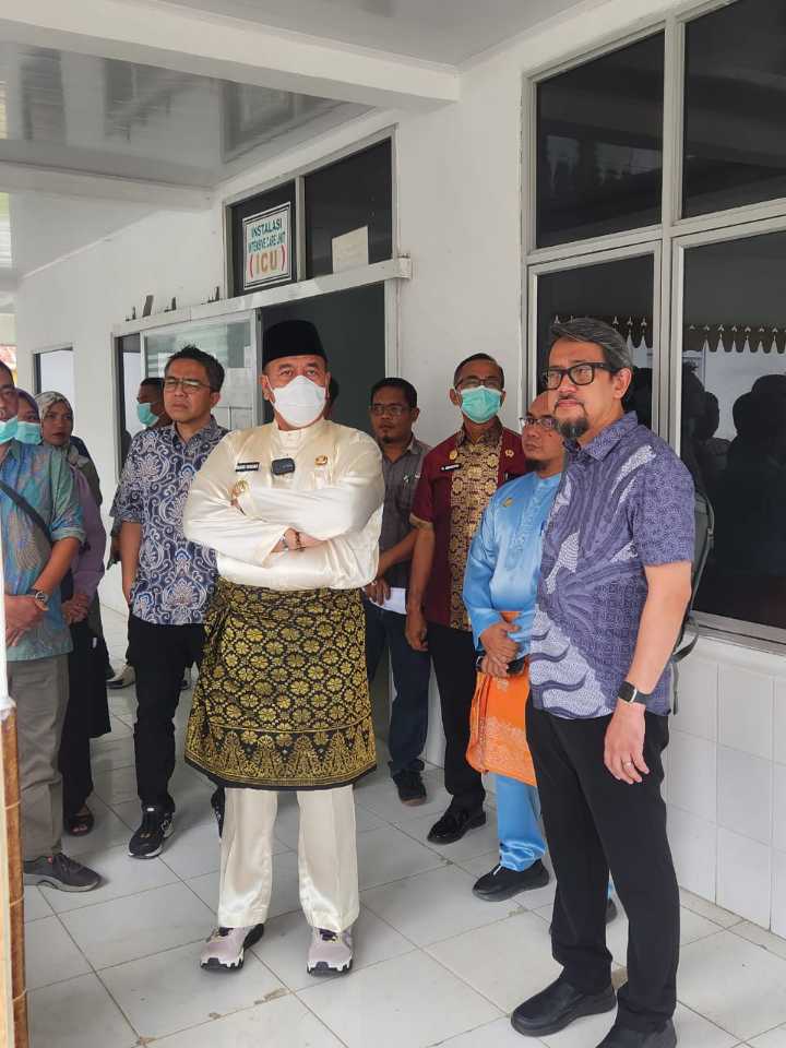 Bupati Batubara Tinjau RSUD O.K. Arya, Kalapas Labuhan Ruku Turut Hadir dalam Kegiatan