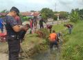 Wujudkan Lingkungan Bersih, Lapas Labuhan Ruku Gelar Gotong Royong Bersama Warga Binaan
